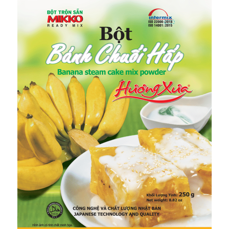 MIKKO – Steamed banana cake dough